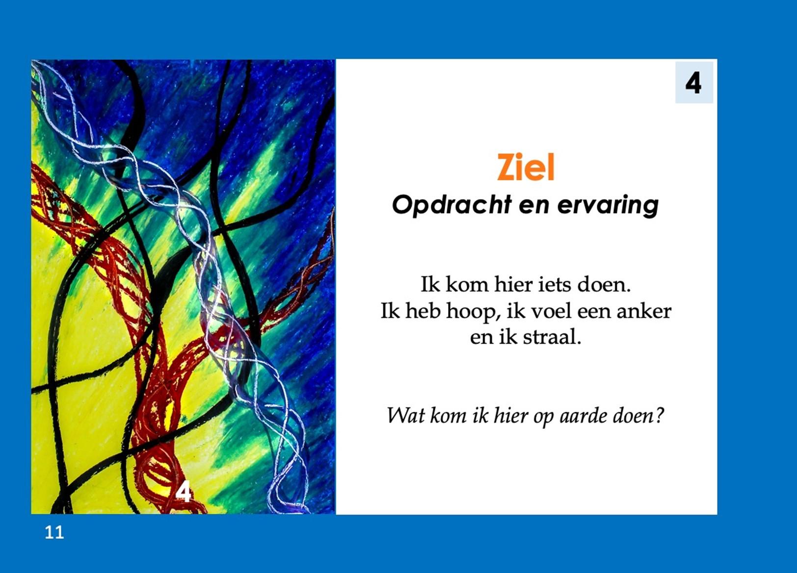 Blauwe kaart nr 7- ChanceToChange bordspel - creatieve versie